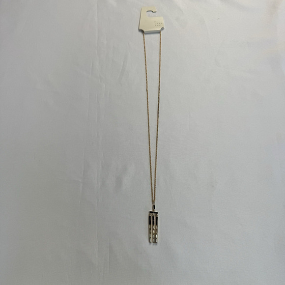 A New Day Gold Tone Rope Necklace - Picture 2 of 8